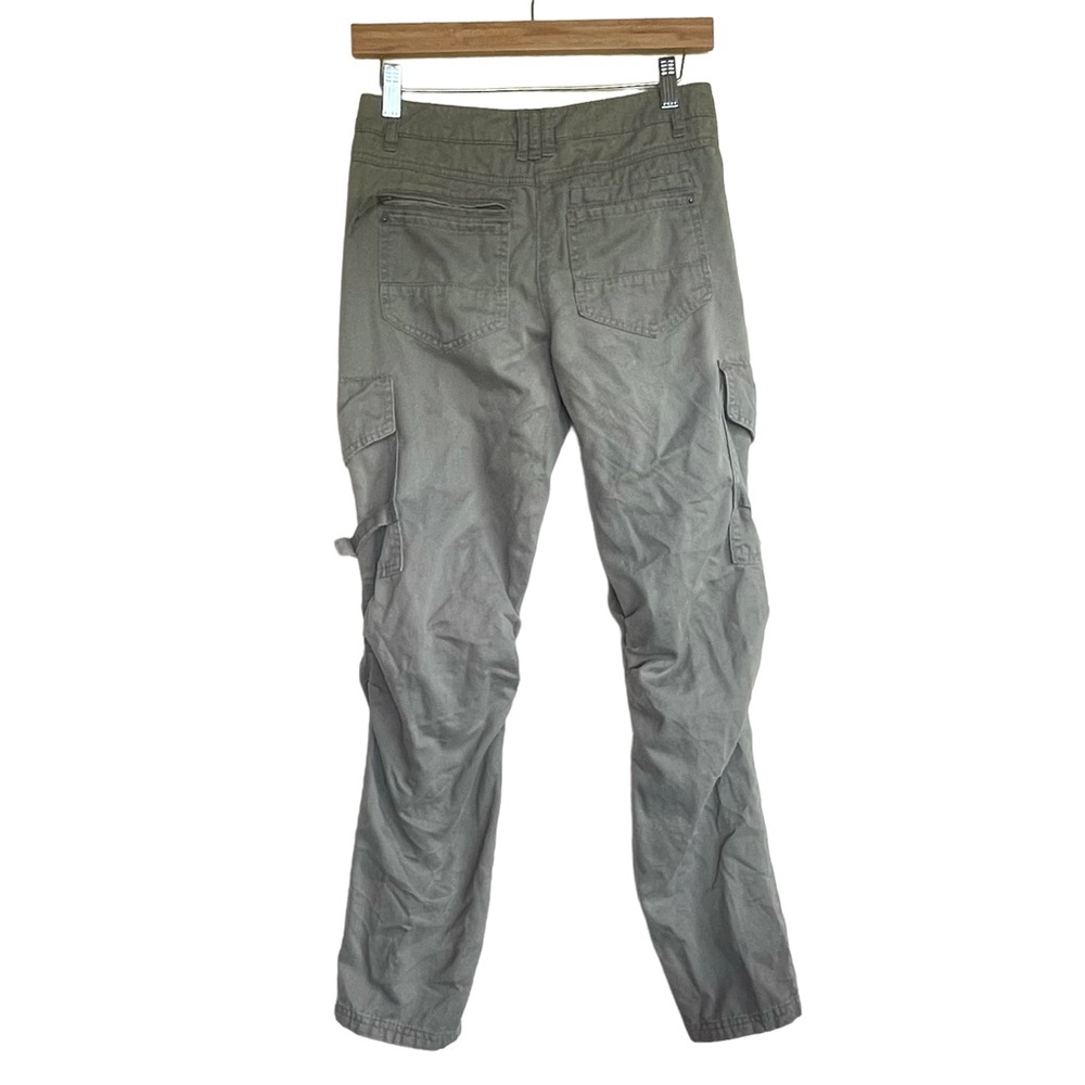 Da-nang low rise cargo pants in olive green Y2K - Picture 2 of 15